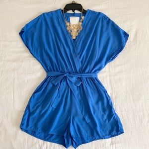 Cobalt Blue Romper ✨